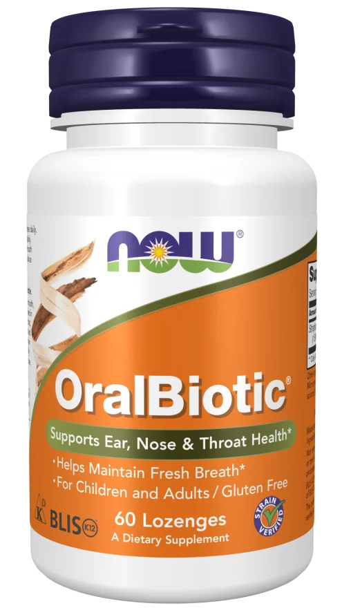 Now Foods OralBiotic® 60 tabletek do ssania