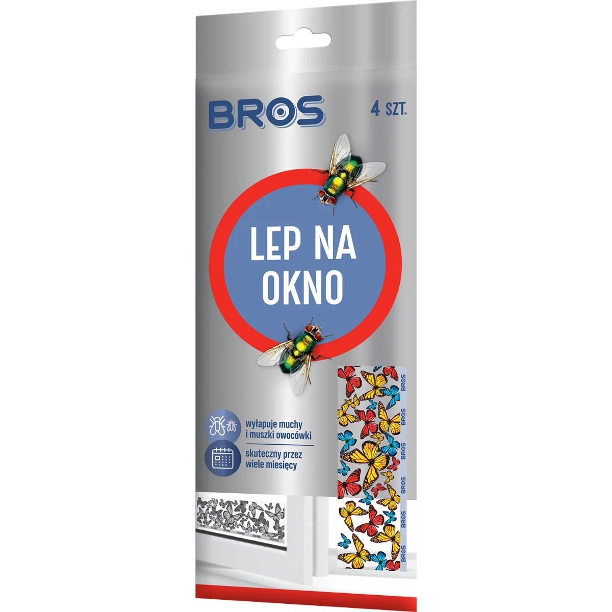 BROS lep na okno, 4 szt.