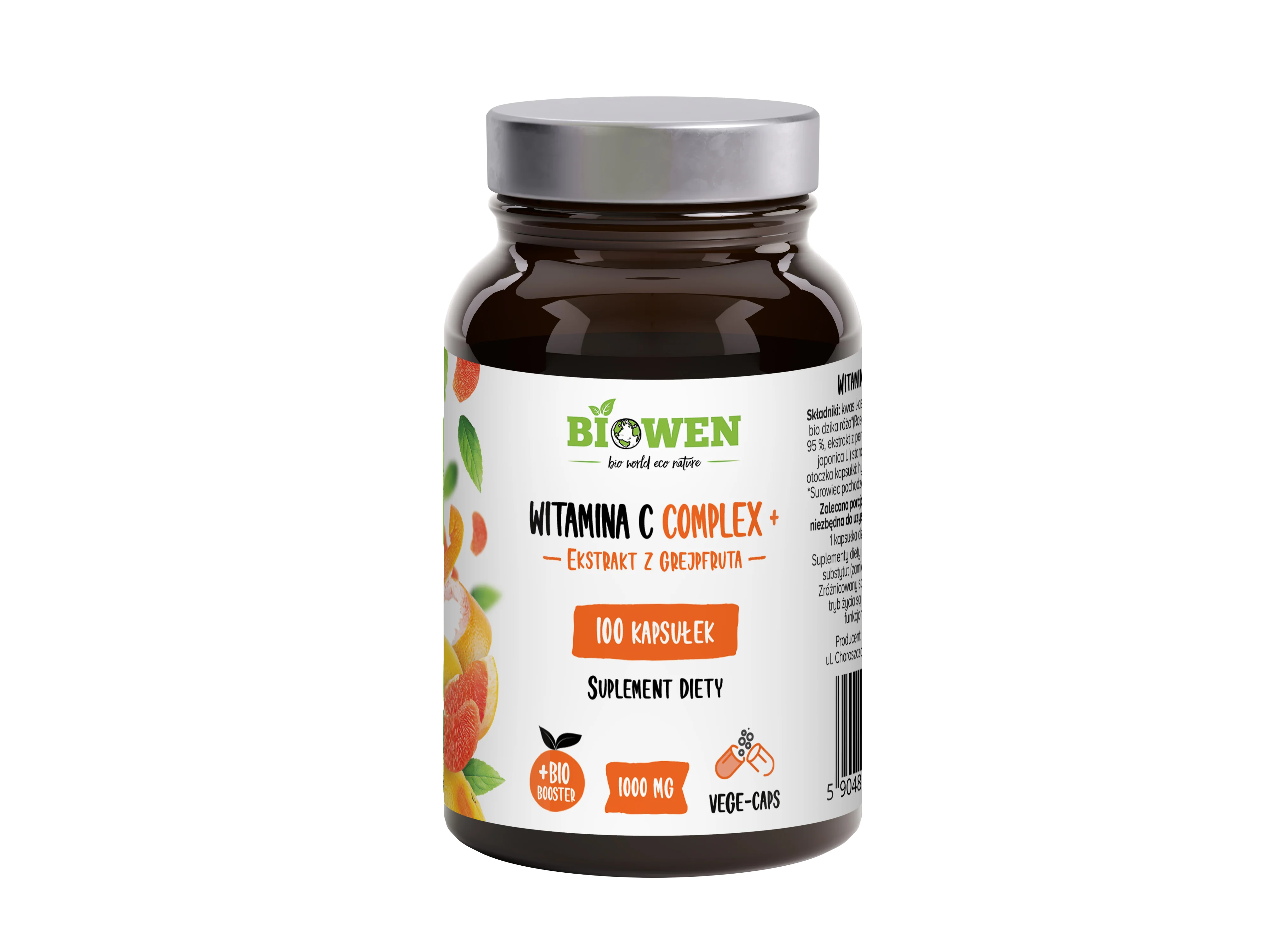 BIOWEN Witamina C Complex+ 100 kapsułek