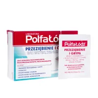 Polfa Łódź, Przeziębienie i grypa, 500 mg+ 300 mg+ 200 mg, proszek musujący, 20 saszetek