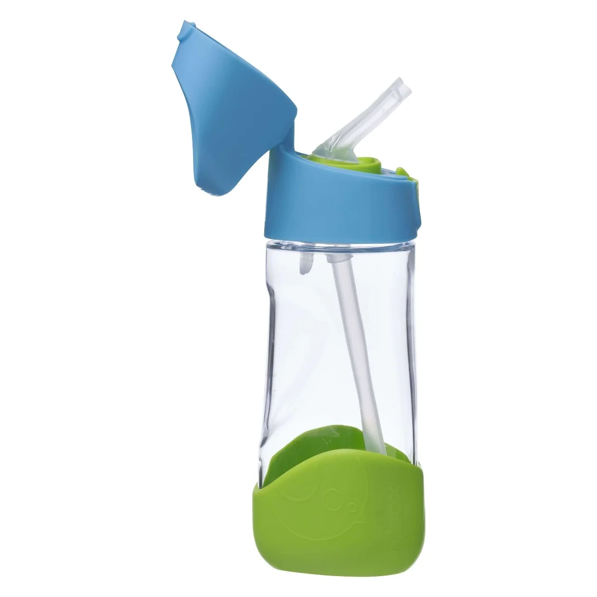 B.Box, butelka tritanowa ze słomką, ocean breeze, 450 ml
