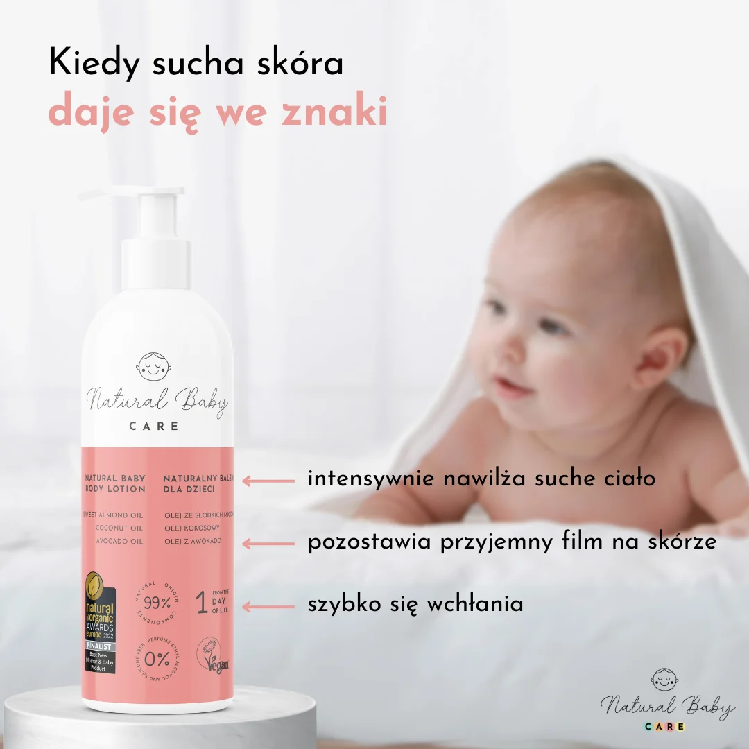 Natural Baby Care Naturalny balsam dla dzieci 200 ml