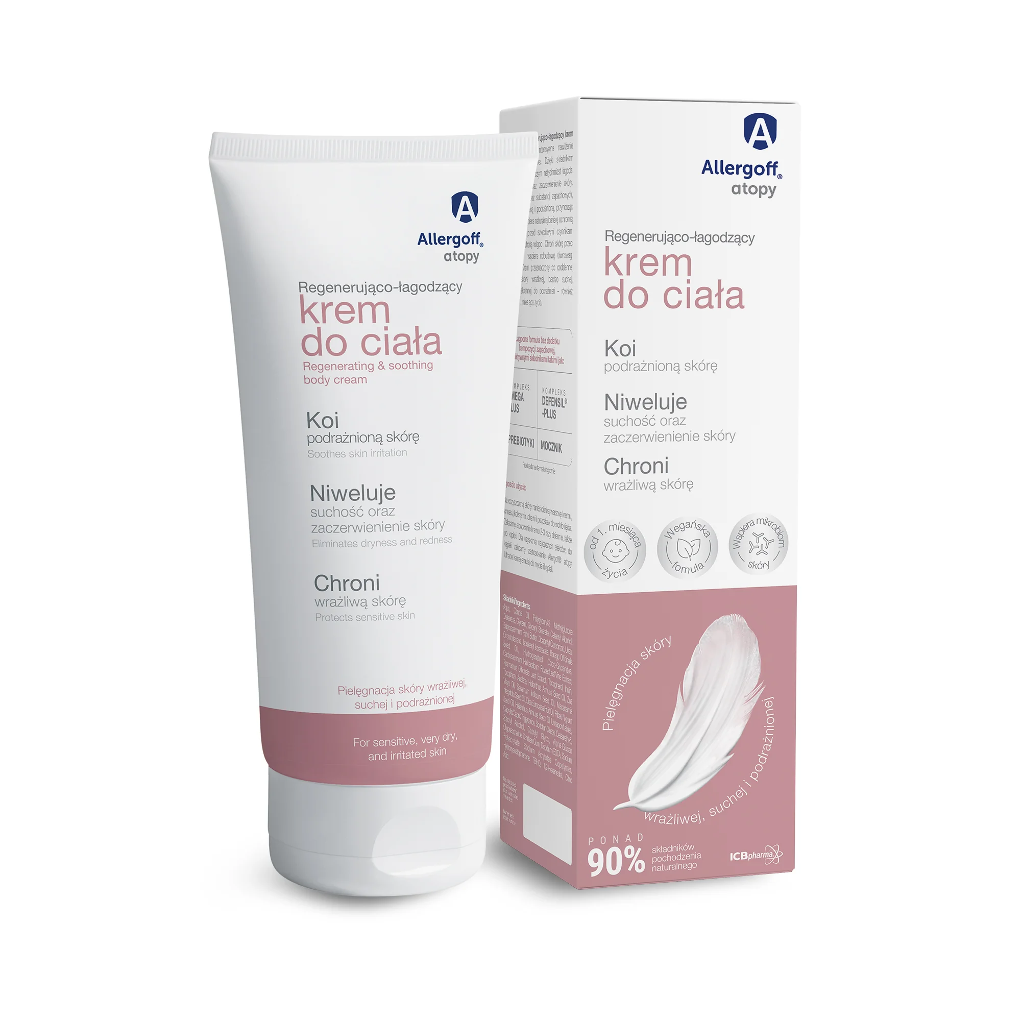 Allergoff Atopy regenerująco-łagodzący krem do ciała, 250 ml