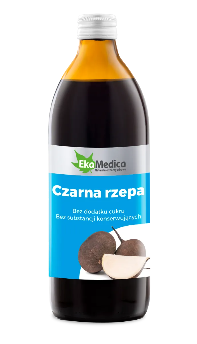 EkaMedica, Czarna Rzepa, sok, suplement diety, 500 ml