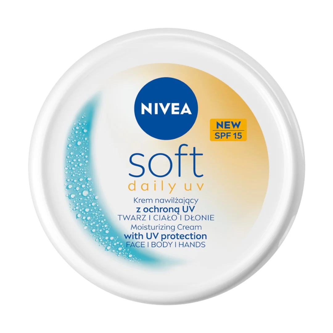 Nivea Soft Daily UV krem intensywnie nawilżający SPF 15, 100 ml