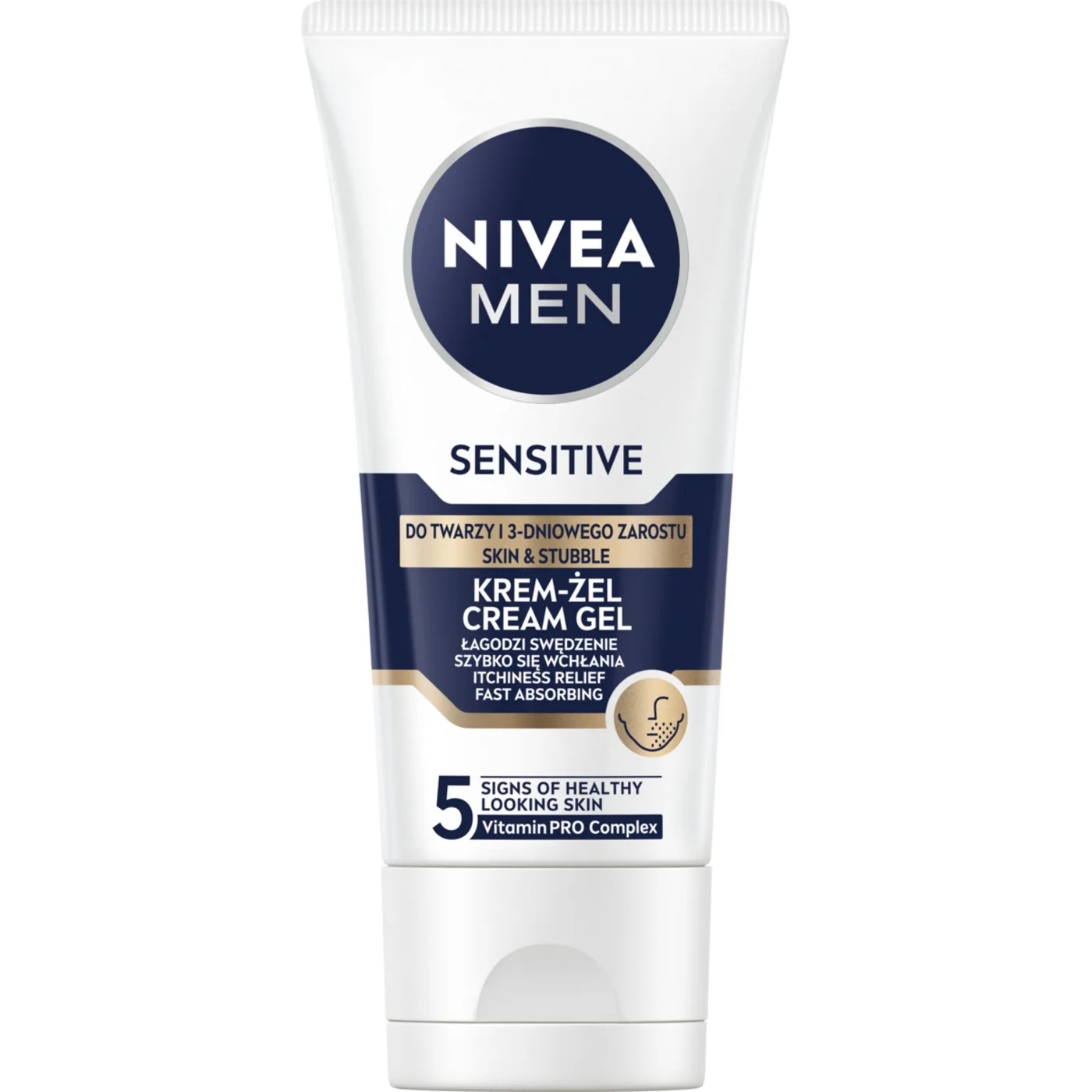 Nivea Men Sensitive krem-żel do zarostu, 50 ml