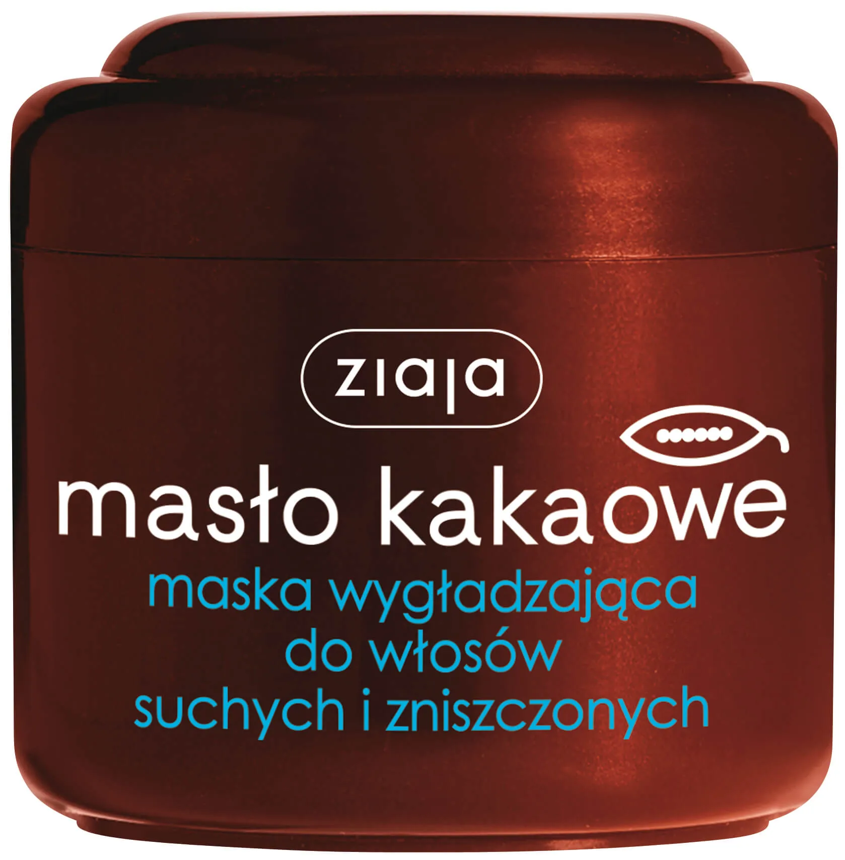 Ziaja Masło Kakaowe, wygładzająca maska do włosów, 200 ml