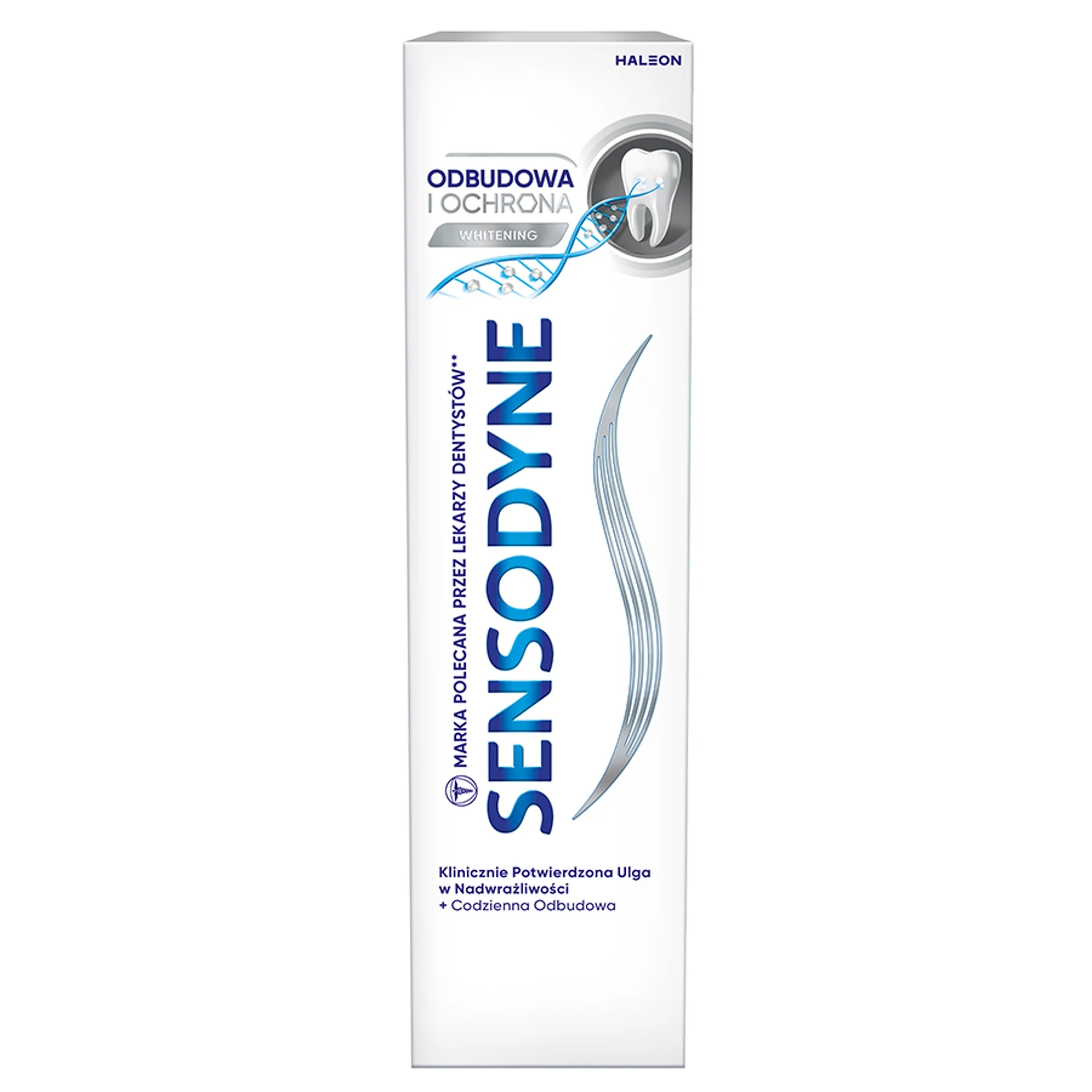 Sensodyne Whitening Odbudowa i Ochrona pasta do zębów z fluorem 75 ml
