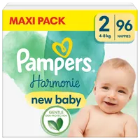 Pampers Harmonie New Baby pieluszki rozmiar 2, 96 szt.