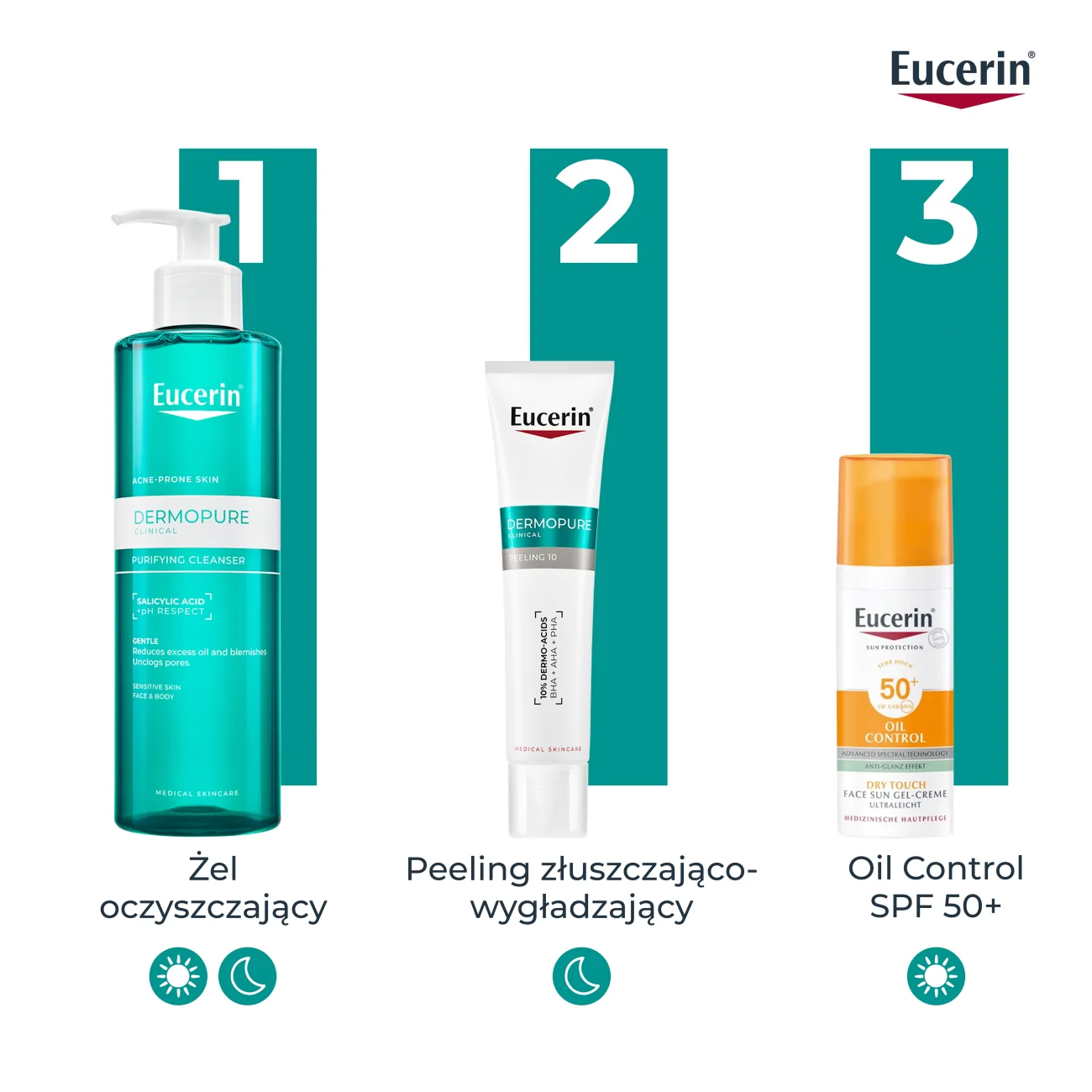 Eucerin DermoPure Clinical kuracja złuszczająco-wygładzająca, 40 ml