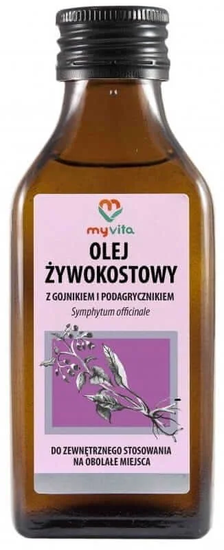 MyVita olej żywokostowy z gojnikiem i podagrycznikiem, 100 ml