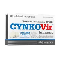 Olimp Cynkovir Immuno, suplement diety, 30 tabletek do ssania