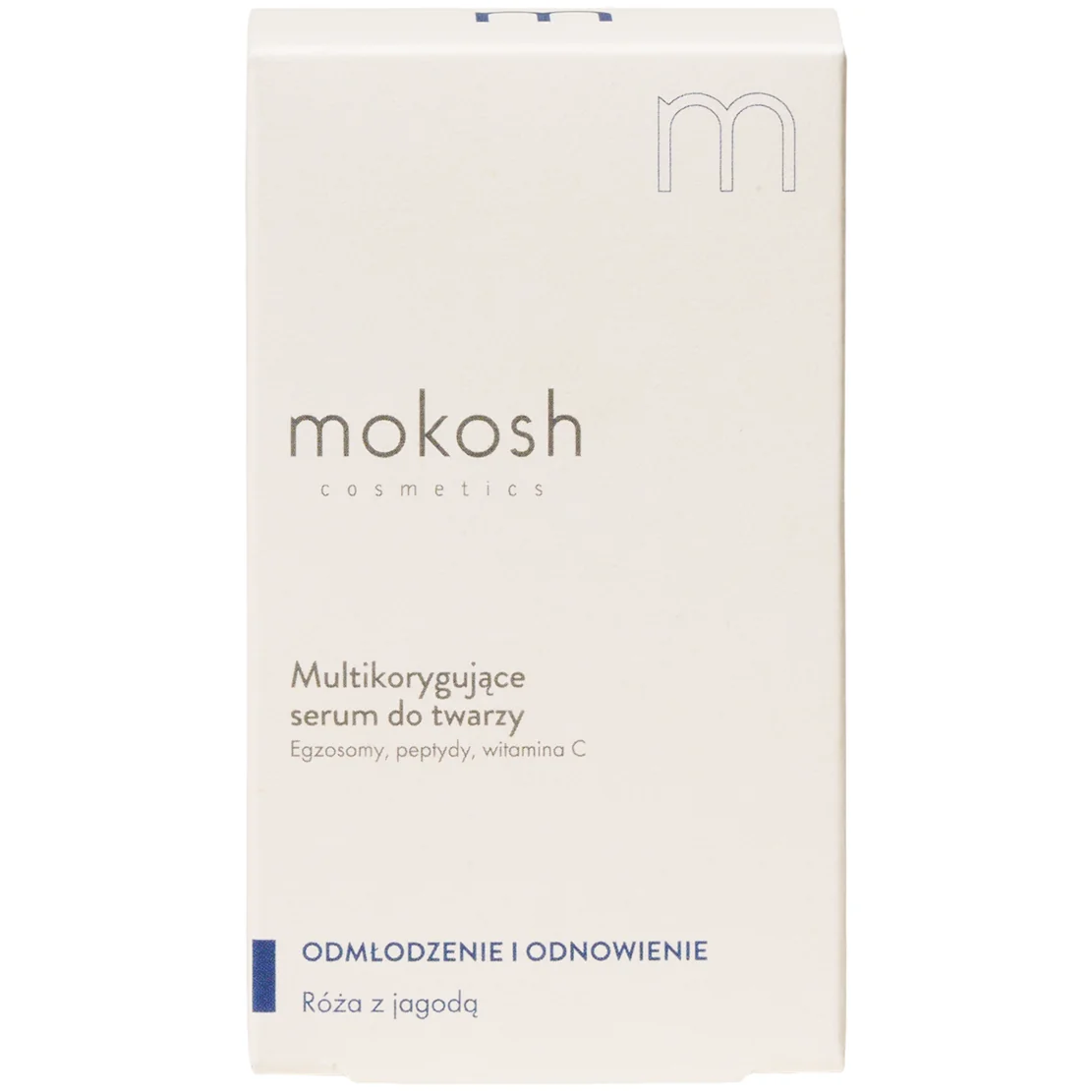 Mokosh multikorygujące serum do twarzy Róża z Jagodą, 30 ml