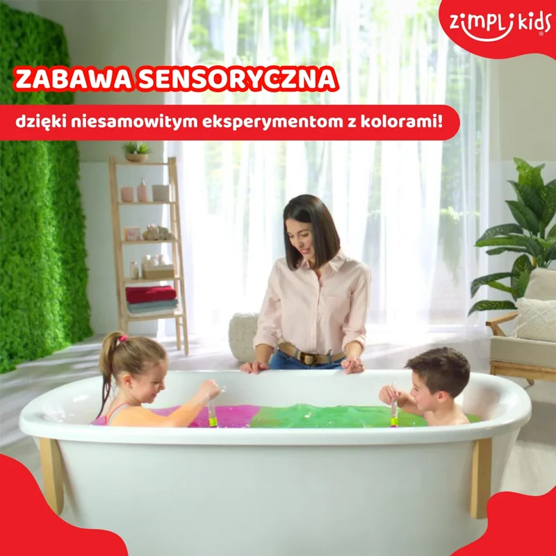 Zimpli Kids Baff Bombz Magic Brush kule do zabawy z pędzlem, 4 sztuki
