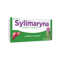 Sylimaryna, tabletki z Wadowic, suplement diety, 30 tabletek