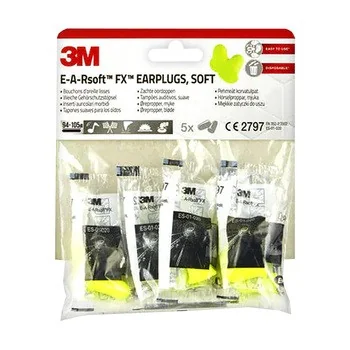 3M E-A-RSoft Zatyczki do uszu EARFXC5, 5 par