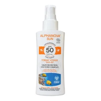 Alphanova Sun Bio, Voyage, spray SPF 50, 90 g 