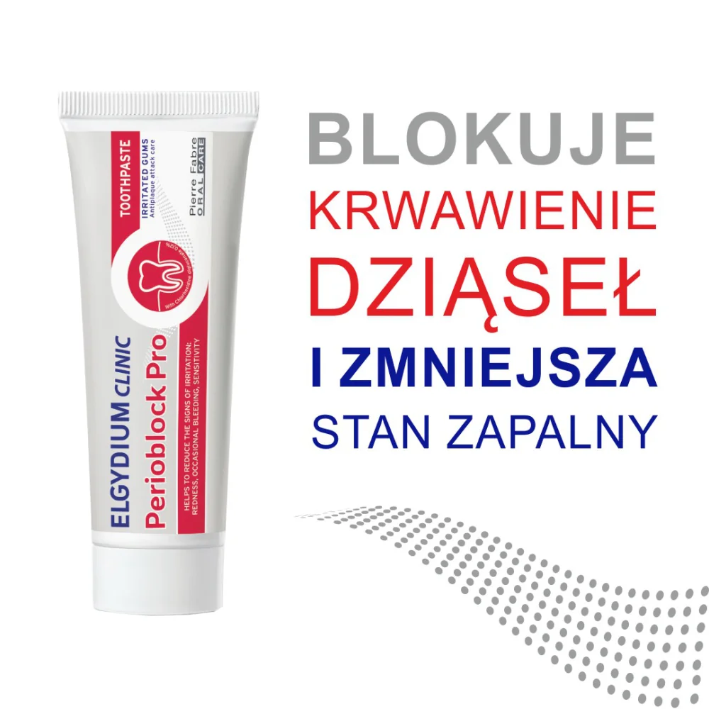Elgydium Clinic Perioblock Pro pasta do zębów, 50 ml
