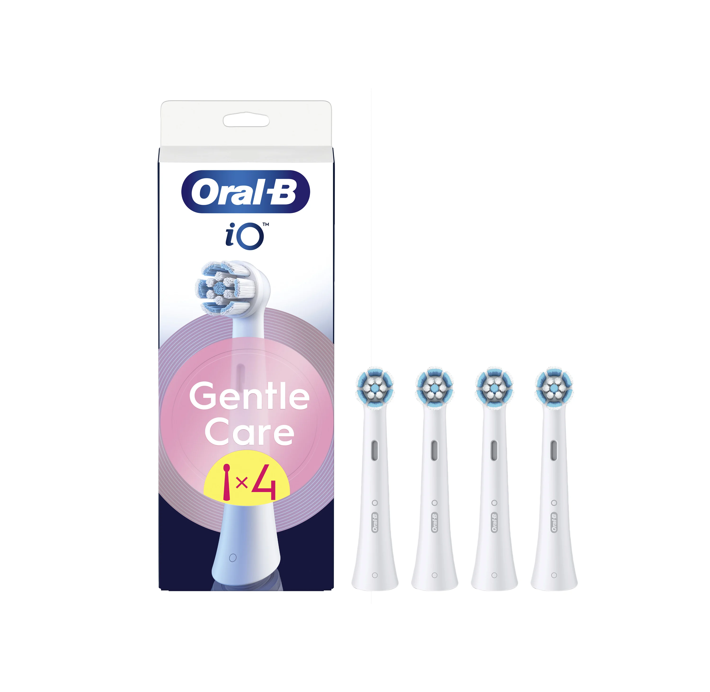 Oral-B Gentle Care końcówki szczoteczek, 4 sztuki