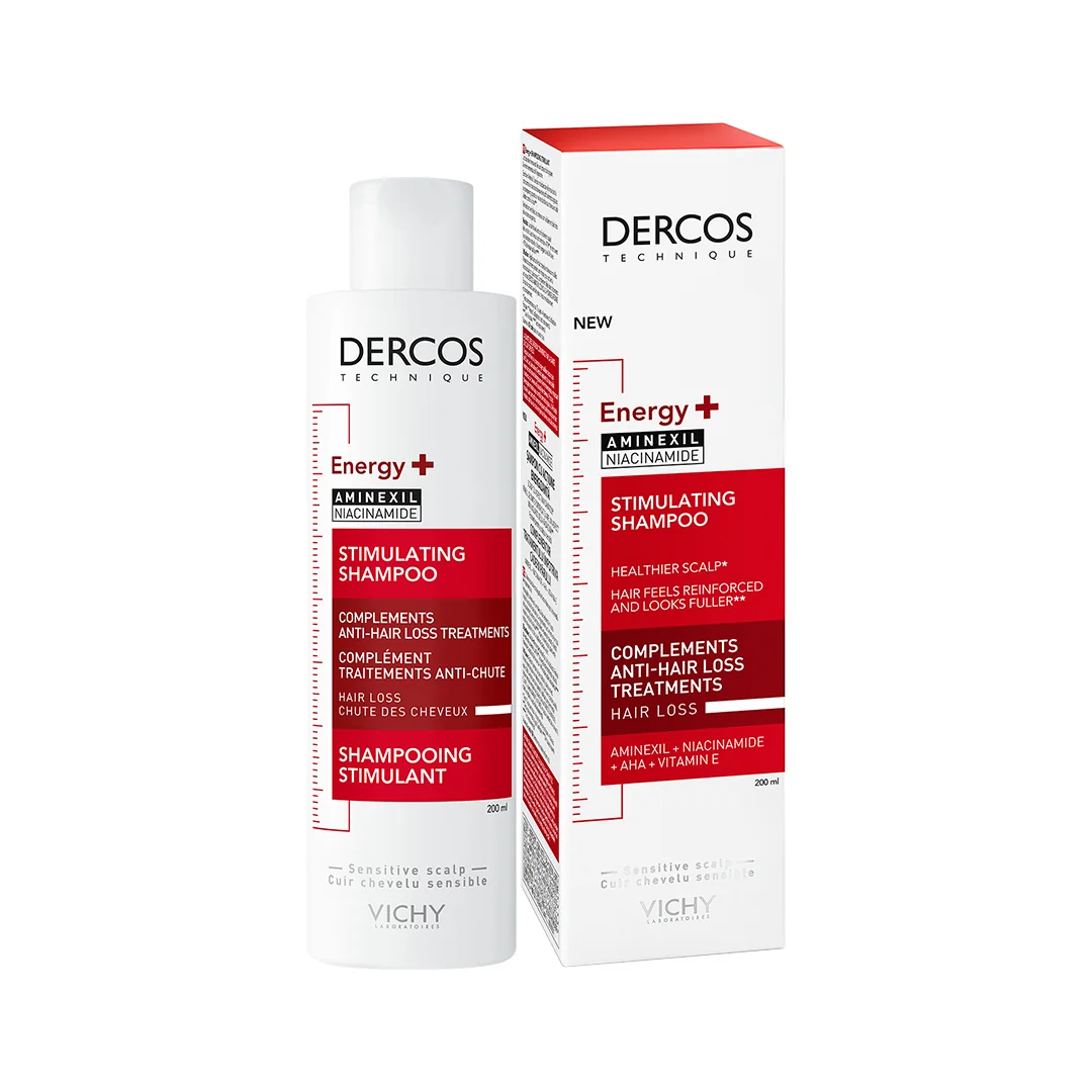 Vichy Dercos, Energy+ Szampon Wzmacniający Włosy, 200 ml