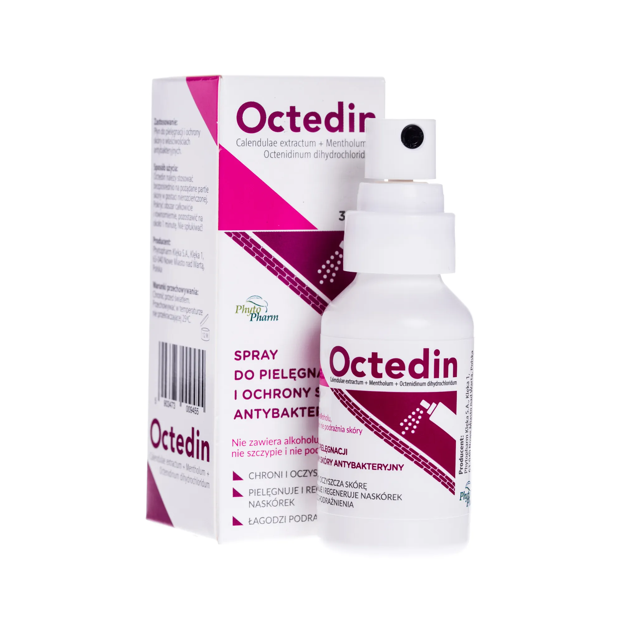 Octedin, spray do pielęgnacji i ochrony skóry, 30 ml 