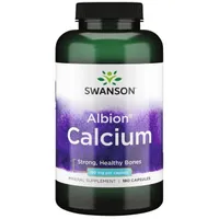 Swanson Albion Chelated Calcium , suplement diety, 180 kapsułek