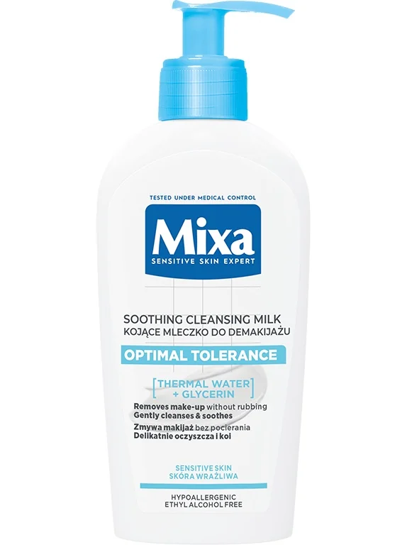 Mixa Optymalna Tolerancja mleczko do demakijażu, 200 ml