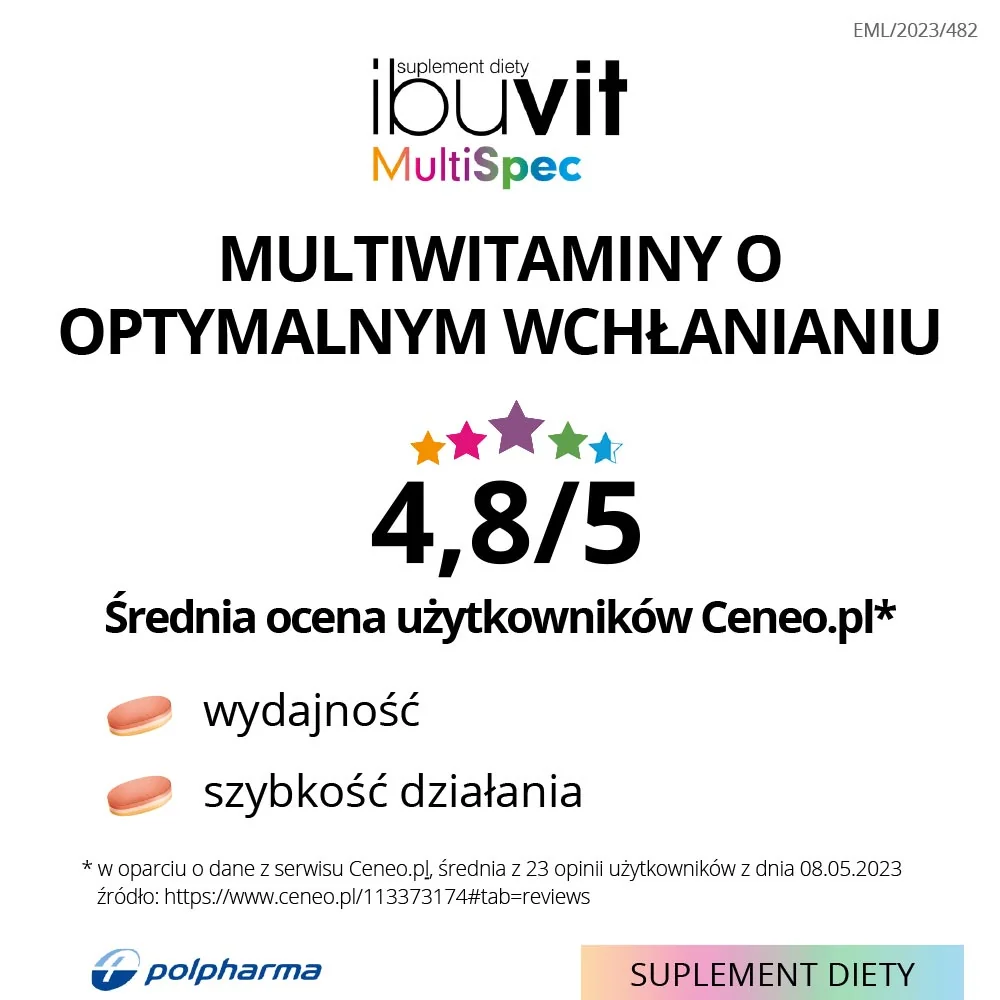 Ibuvit MultiSpec suplement diety, 30 tabletek