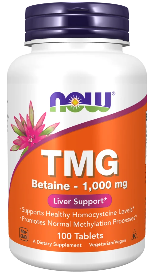 Now Foods TMG 1000 mg 100 tabletek