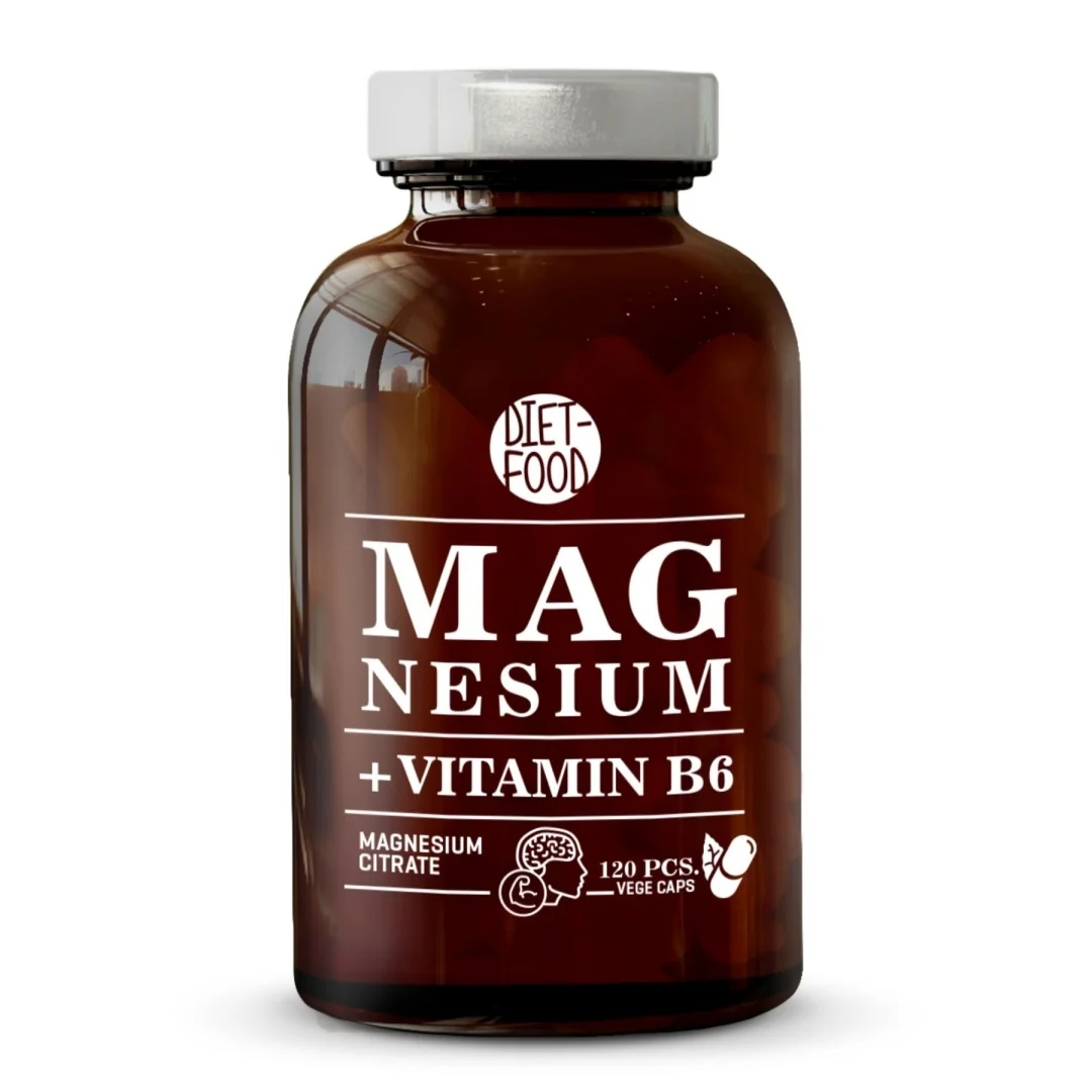 DIET-FOOD Magnez + Witamina B6 120 tabletek