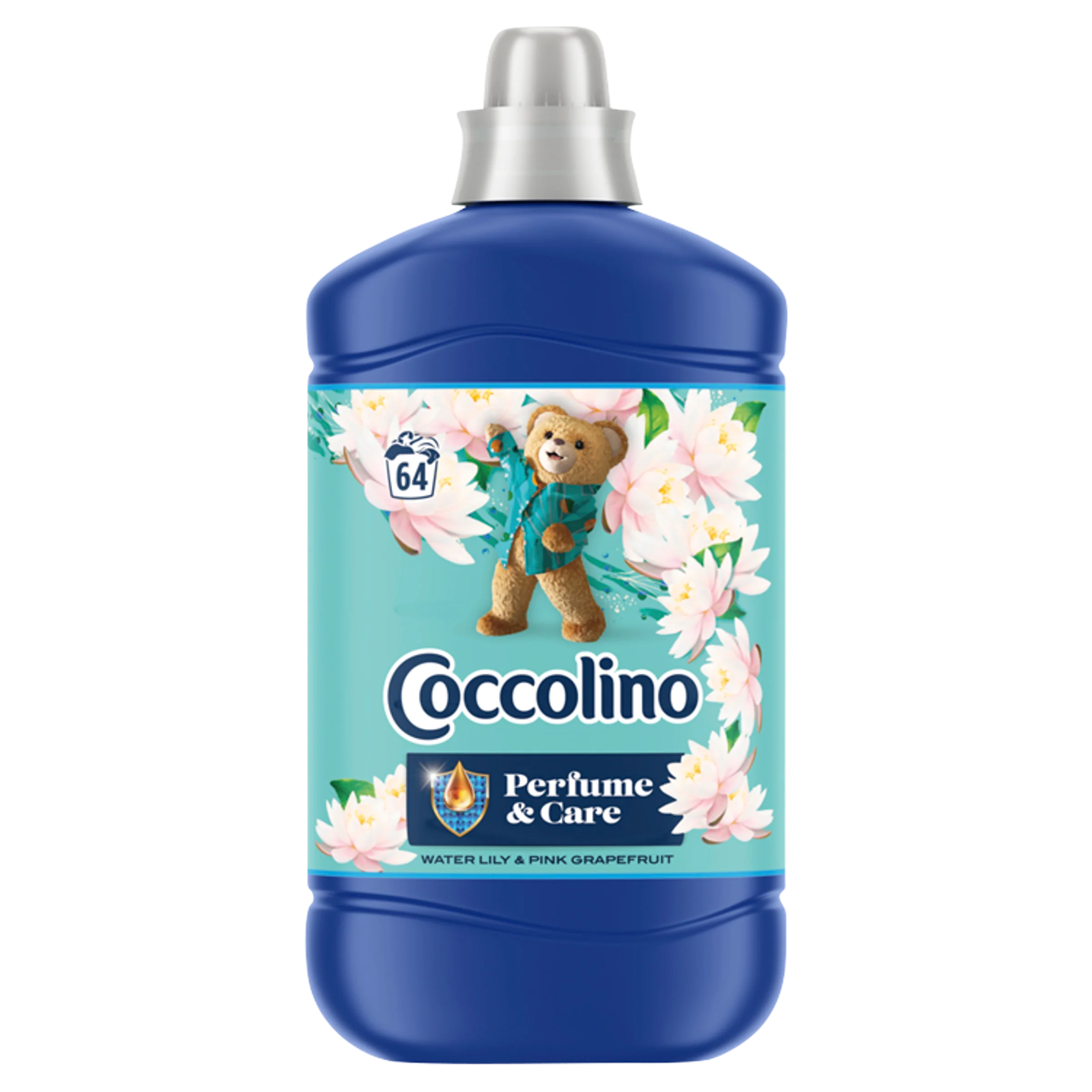 Coccolino Perfume & Care Płyn do płukania tkanin Waterlily & Pink Grapefruit, 1600 ml
