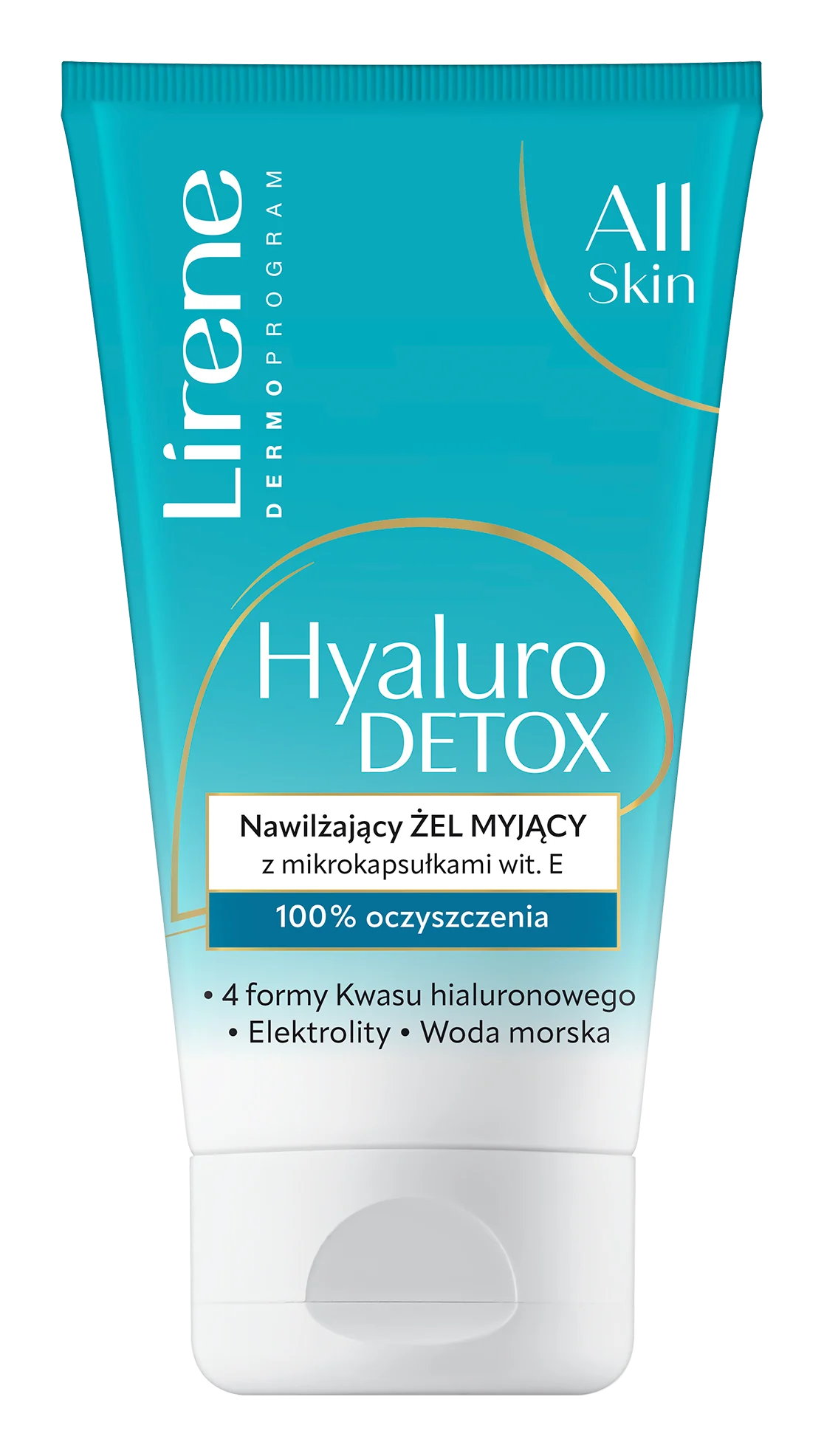 Lirene nawilżający żel myjący z mikrokapsułkami witaminy E, 150 ml