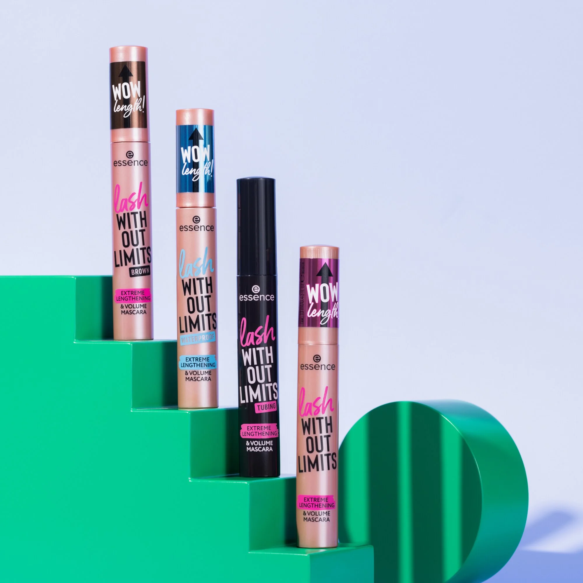 Essence Lash Without Limits Waterproof eksremalnie wydłużająca i dodająca objętości maskara do rzęs 03, 13 ml