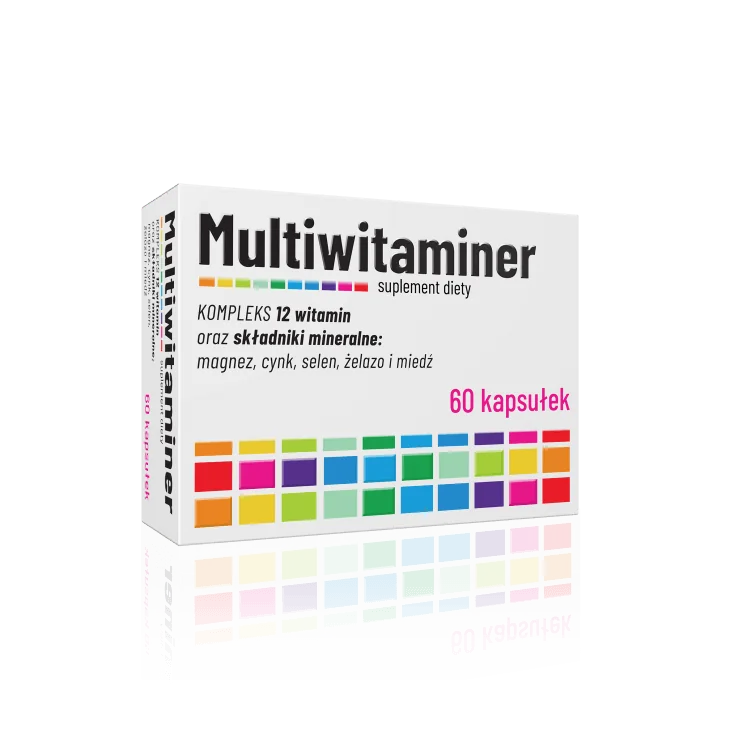 Multiwitaminer suplement diety, 60 kapsułek