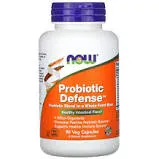 Now Foods Probiotic Defense, suplement diety, 90 kasułek