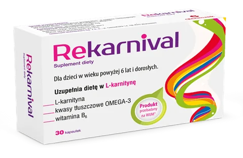 Rekarnival suplement diety, 30 kapsułek