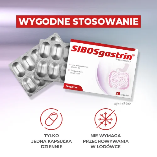SIBOSgastrin® 20 kapsułek
