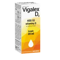 Vigalex D3 Krople, suplement diety, 20 ml