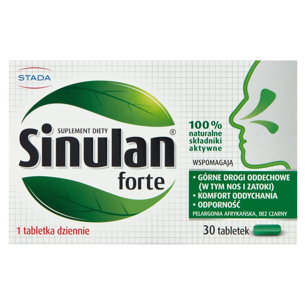 Sinulan Forte 30 tabletek