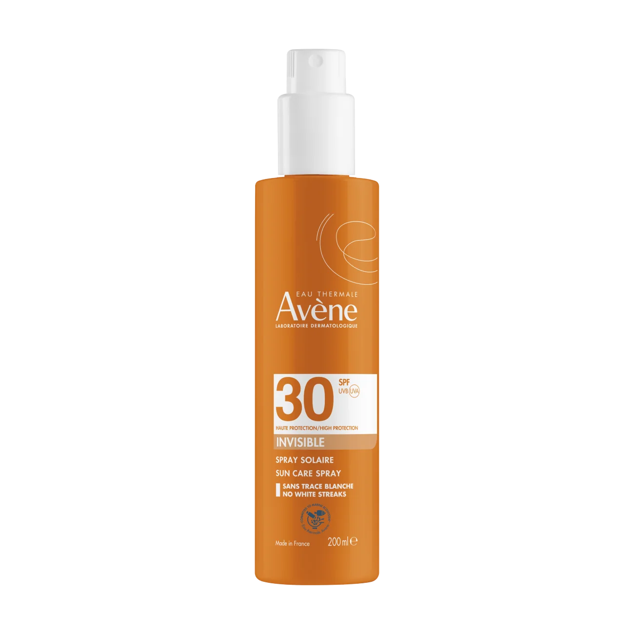 Avène Wysoka ochrona przeciwsłoneczna spray do ciała SPF 30, 200 ml