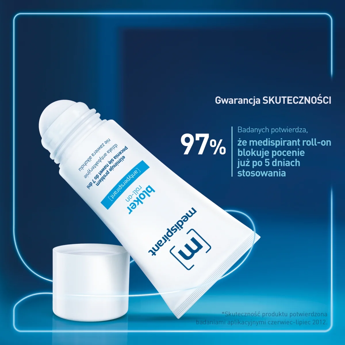 Medispirant Roll-on antyperspirant eliminujący problem pocenia się, 50 ml