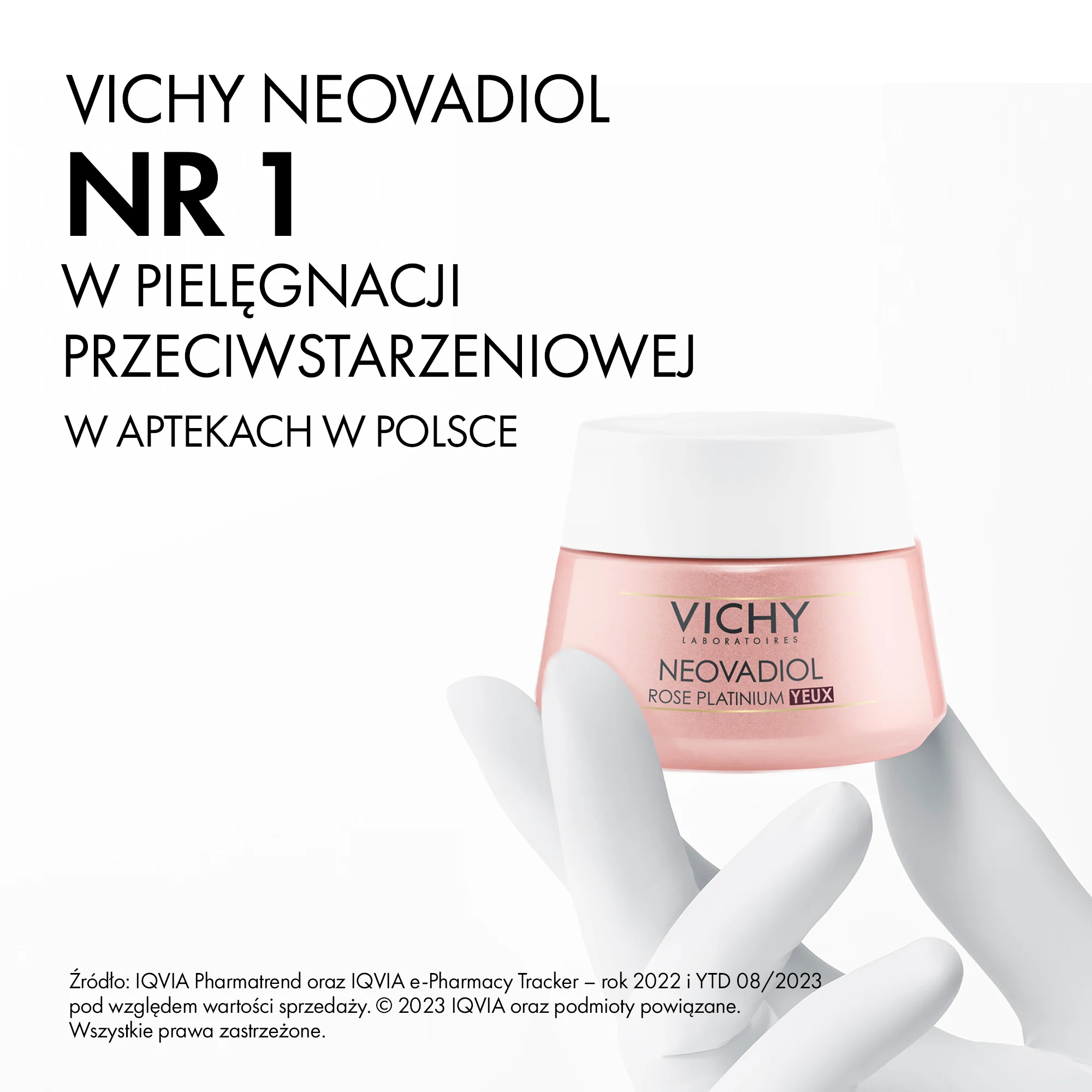 Vichy Neovadiol Rose Platiunum krem pod oczy, 15 ml