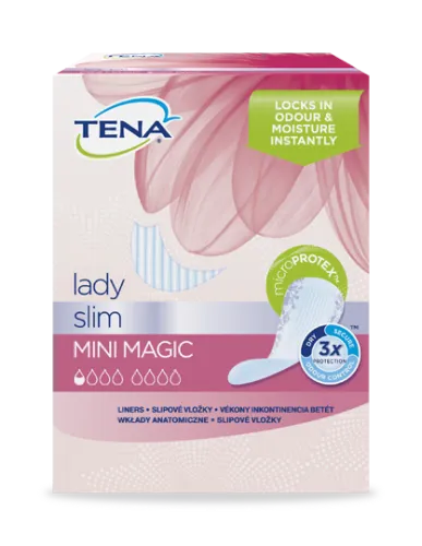 Tena Lady Slim Mini Magic. specjalistyczne podpaski, 34 sztuki