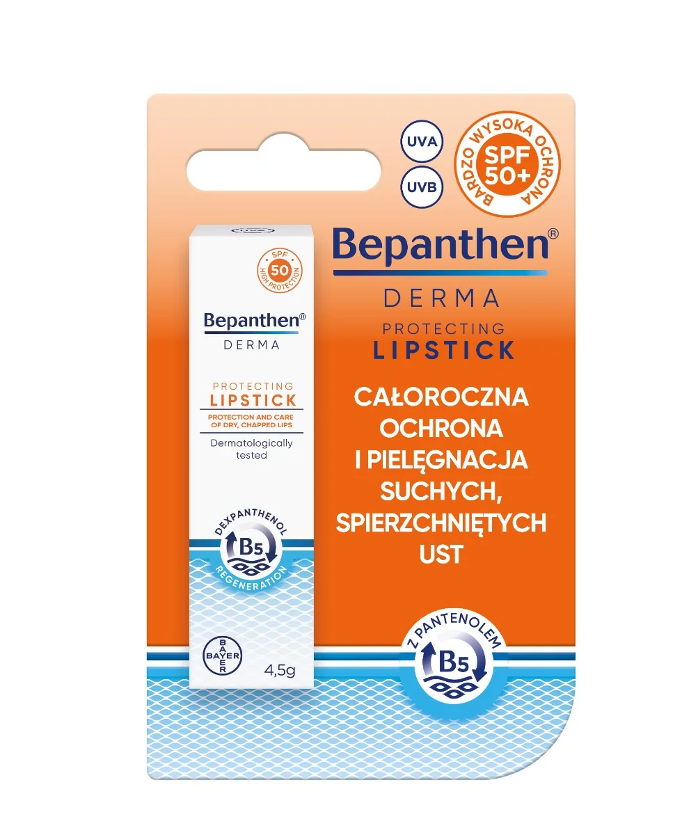 Bepanthen® Derma pomadka ochronna do ust, 4,5 g