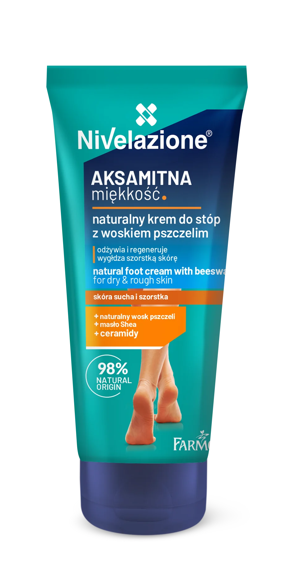 Nivelazione naturalny krem do stóp z woskiem pszczelim 75 ml
