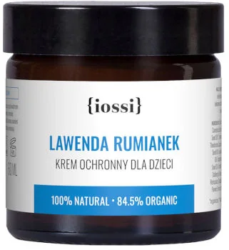 Iossi Lawenda Rumianek krem ochronny dla dzieci z olejkiem z drzewa różanego Iossi Lawenda Rumianek krem ochronny dla dzieci z olejkiem z drzewa różanego
