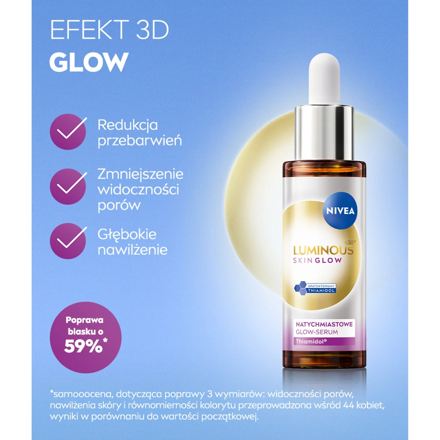 Nivea Luminous630 Skin Glow serum, 30 ml