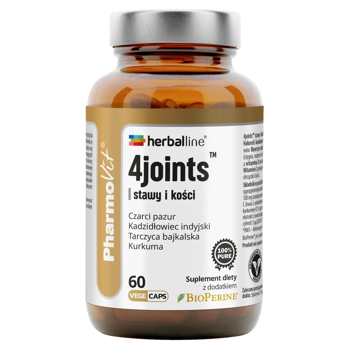 Pharmovit 4joints Stawy i Kości 60 kapsułek