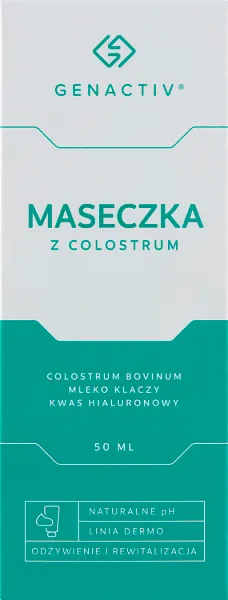 Genactiv Maseczka z colostrum, 50 ml 