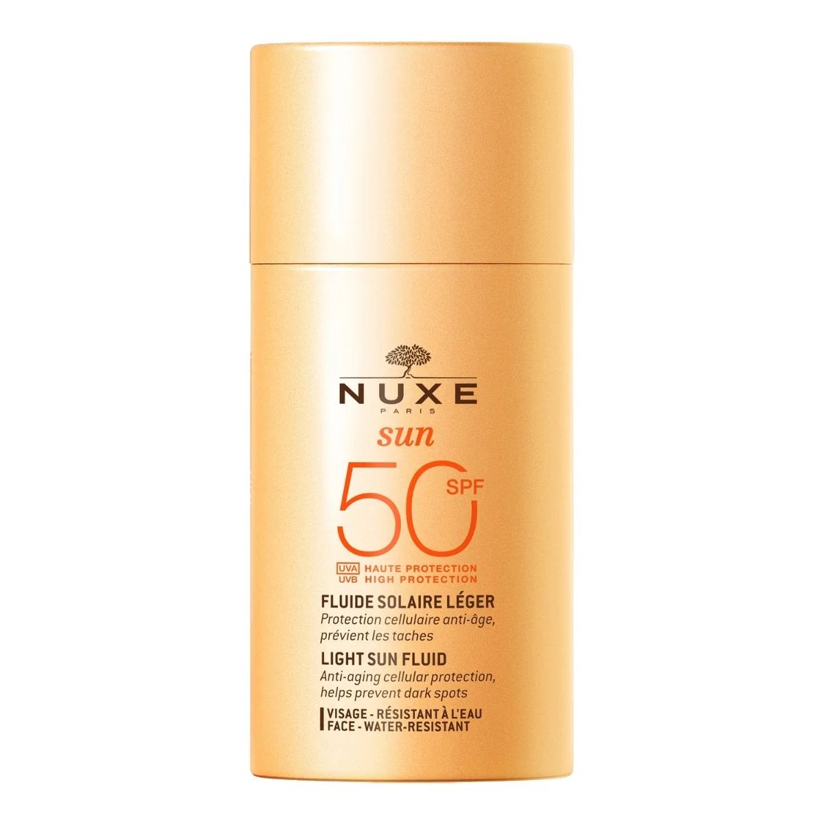 Nuxe Sun lekki krem z wysoką ochroną SPF 50, 50 ml